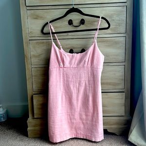 Pink denim dress - South Moon Under - Medium